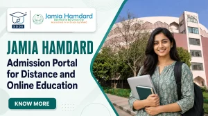 Jamia Hamdard Admission Portal 2026 for Distance and Online Education